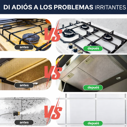 Limpiador a Vapor Presurizado Portátil 2500W